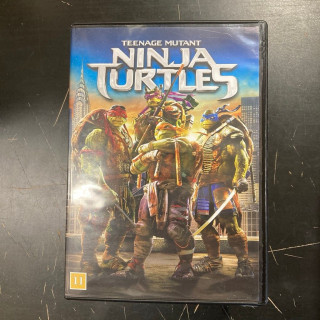 Teenage Mutant Ninja Turtles (2014) DVD (VG+/M-) -toiminta/komedia-